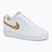 Scarpe Nike Court Vision Low donna Next Nature bianco/oro metallico