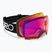 Maschera da sci Giro Comp black wordmark/vivid ember/vivid infrared