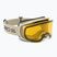 Maschera da sci Giro Roam stone stacked/amber gold/yellow