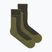 Calze da uomo Icebreaker Merino Hike+ Medium Crew dark loden/sphagnum