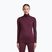 Felpa termica donna Icebreaker 200 Oasis LS Half Zip dark berry