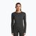 Felpa termica donna Icebreaker Merino 260 Tech Vertex Crewe Black/Snow