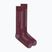 Calze da sci da donna Icebreaker Merino Ski+ Ultralight OTC berry/grey plum/zinc blue