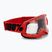 Occhiali da ciclismo 100% Strata 2 rosso/chiaro per uomo