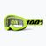 Occhiali da ciclismo 100% Strata 2 neon yellow/clear
