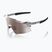 Occhiali da sole 100% Aerocraft gloss black chrome/hiper silver mirror