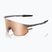 100% Hypercraft SQ occhiali da sole in grigio tattile morbido/rame specchiato