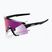 Occhiali da sole 100% S3 LE gloss black/purple flash mirror photochromic