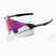 Occhiali da sole 100% Aerocraft gloss black/purple mirror photochromic