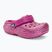 Crocs Classic Foderato Glitter Clog fucsia divertimento/multi infradito per bambini