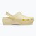 Infradito Crocs Classic Platform Clog crema di burro da donna