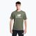 Maglietta New Balance Essentials Stacked Logo verde oliva intenso da uomo