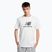 T-shirt New Balance Essentials Stacked Logo bianca da uomo