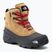 The North Face Chilkat V Lace Wp, stivali da neve per bambini in burro di mandorle/nero