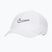 Cappellino con visiera Nike Club Unstructured Swoosh white/white