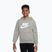 Felpa per bambini Nike Club Fleece Hoodie dark grey heather/white