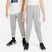 Pantaloni Nike Club Fleece da bambino grigio scuro heather/grigio base/bianco