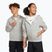 Felpa bambini Nike Sportswear Club Fleece dark grey heather/base grey/white