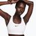 Reggiseno sportivo Nike Swoosh Medium Support white/stone mauve/black