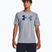 Maglietta Under Armour Big Logo da uomo Fill steel light heather/nero/royal