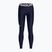 Leggings Under Armour HeatGear da donna mezzanotte marina/bianco