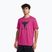 Maglietta da allenamento Under Armour Project Rock Payoff Graphic da uomo rosa astro/grigio diluvio