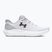 Under Armour Charged Surge 4 bianco/grigio aloide/nero scarpe da corsa da uomo