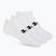 Calzini Under Armour Training Cotton No Show 3 paia bianco/bianco/nero