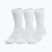 Calze Under Armour Training Cotton Crew 3 paia white/white/black