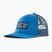 Cappello da baseball Patagonia P-6 Logo LoPro Trucker vessel blu