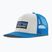 Cappello da baseball Patagonia P-6 Logo Trucker bianco / blu nave