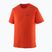 Camicia grafica da uomo Patagonia Cap Cool Merino Blend fitz roy strata/pollinator orange