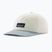 Cappello da baseball Patagonia P-6 Logo Trucker bianco betulla/blu fleck