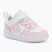 Scarpe per bambini Nike Court Borough Low Recraft white/pink foam