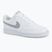 Scarpe da uomo Nike Court Vision Low Next Nature bianco/grigio fumo chiaro