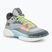 SKECHERS SKX Resagrip scarpe da basket uomo grigio/giallo