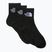 The North Face Multi Sport Cush Quarter Sock calzini da trekking 3 paia nero