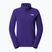 Felpa donna The North Face 100 Glacier 1/4 Zip peak viola