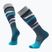 Smartwool Ski Full Cushion Midnight Ski Pattern OTC calzini blu crepuscolo