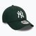 Cappello da baseball New Era League Essential 9Twenty New York Yankees verde scuro