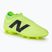Scarpe da calcio per bambini New Balance Tekela Magique JNR FG V4+ bleached lime glo