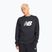 Felpa da uomo New Balance Sport Core Brushed Crew black/white