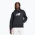 Felpa con cappuccio in pile New Balance donna, nero