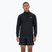 Uomo New Balance Athletics Heat Grid 1/2 Zip running a maniche lunghe nero