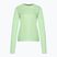 Donna Nike Dri-Fit Pacer Crew running a maniche lunghe verde vapore