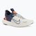 Uomo Nike Free Run Flyknit Next Nature scarpe da corsa luce minerale di ferro / vela / totale arancione / tuono blu