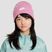 Berretto invernale Nike Peak Magic fenicottero/bianco per bambini