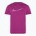 Maglietta da corsa Nike One Dri-Fit Donna fucsia caldo / mango selvatico chiaro