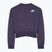 Felpa da bambino Nike Sportswear Club Fleece, color uvetta scuro/bianco