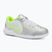 Nike Tiempo Legend 10 Academy IC argento metallico/nero/volt scarpe da calcio per bambini